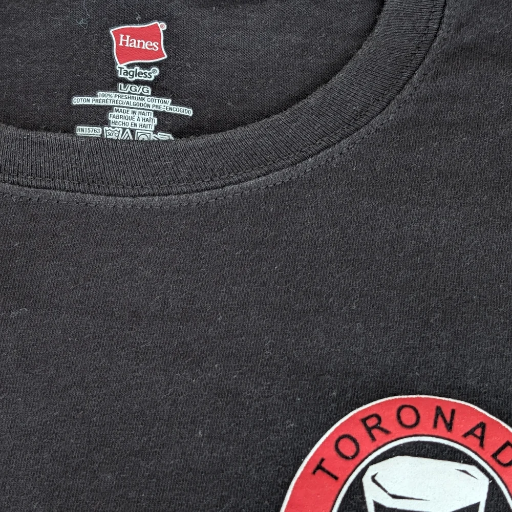 Toronado San Francisco Craft Beer Hanes Black Long Sleeve Tee - Picture 2 of 4